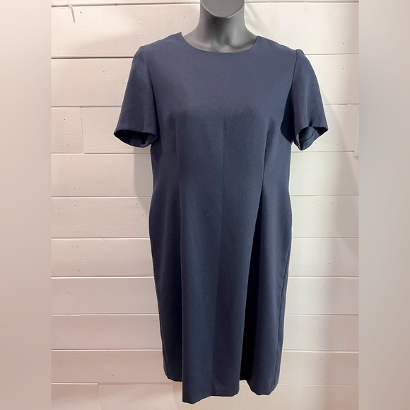 St-Micheal Dresses & Skirts - 💙 ST. MICHAEL by M&S – Navy Short Sleeve Dress – Size CAN 16